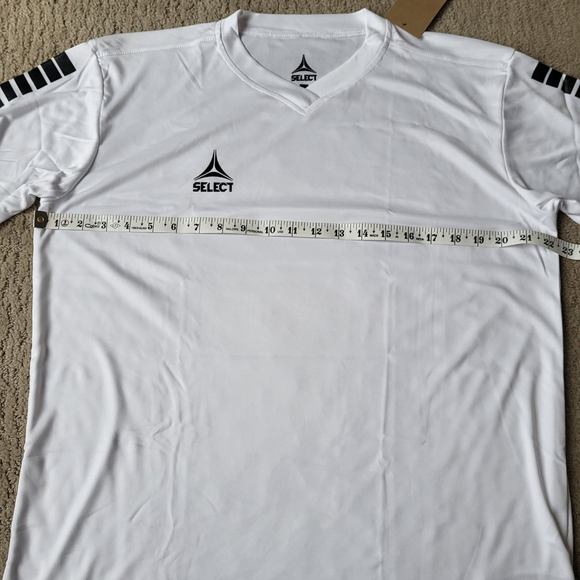 Men’s Select Pisa Short Sleeve Shirt – White – Size L – NWT - Picture 7 of 9